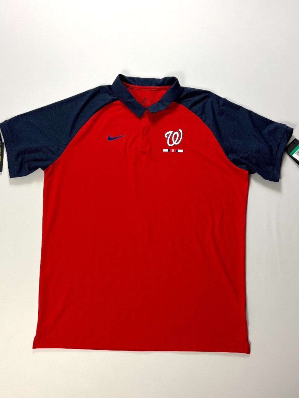 Nike Mens Washington Nationals NWT Polo Shirt Size XL MLB Baseball New
